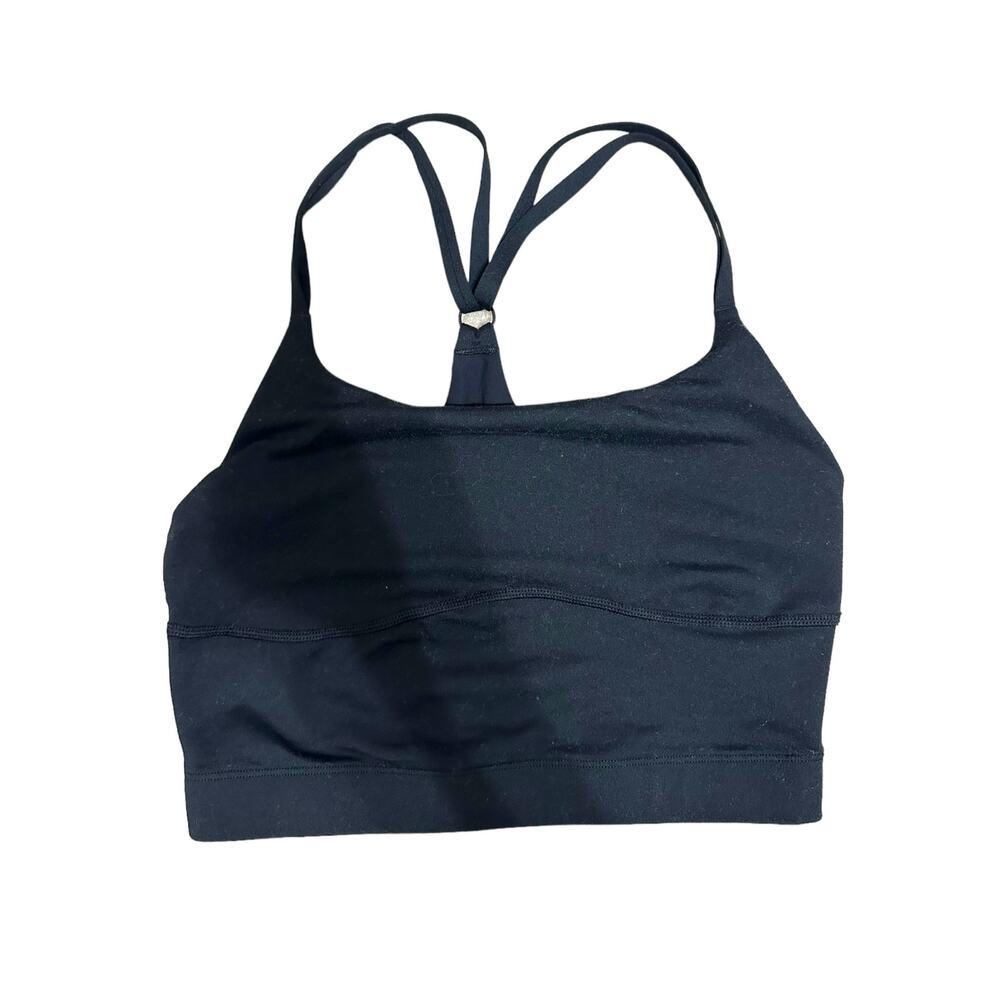 Outdoor Voices flow freeform crop top in‎ black Size Small